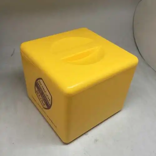 热销款塑料双层hips正方形正方体冰桶酒吧用品酒具厂家直销