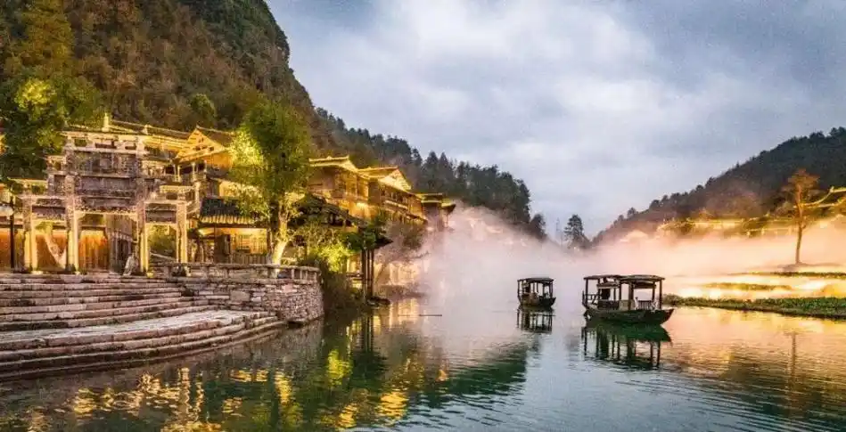 冬游贵州丨遵义播州区乌江寨给你一个不一样的冬天