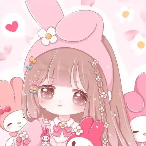 卡通头像:1124可爱少女心卡通头像