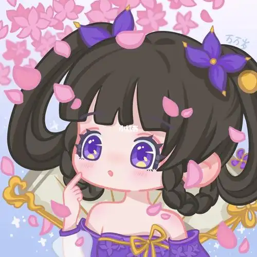 王者荣耀小乔头像丁香结