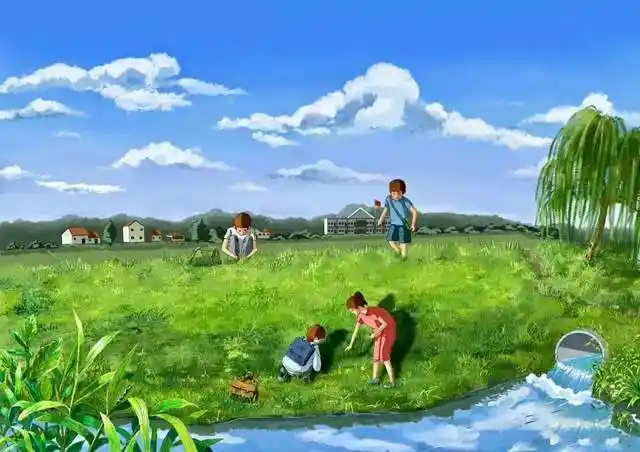 绝美清新治愈系插画,满满的童年记忆