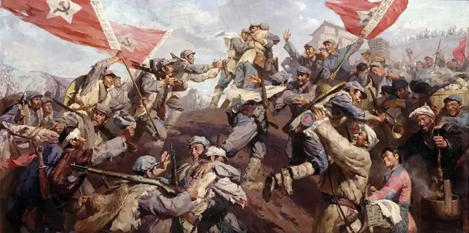 85年前的今天 1936年10月22日 三大主力红军会师 长征胜利结束 从1934