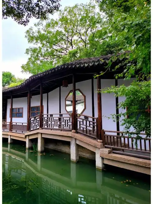 江南美景无锡惠山古镇