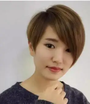 左右不对称短发发型如何打理 女生不对称短发就是这样酷