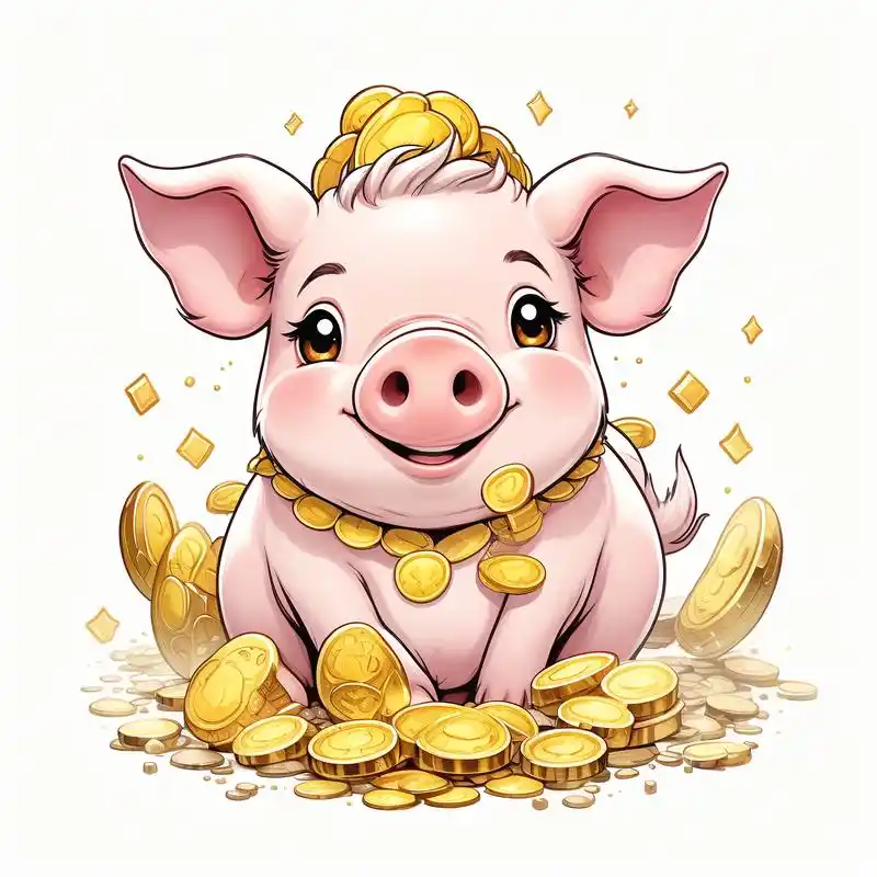 别担心,换上这款属猪招财好运头像,让你瞬间成为好运的宠儿!