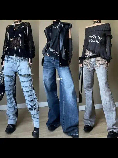 badvibe摇滚轻朋克穿搭