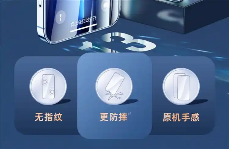 肖特苹果13promax防摔钢化膜iphone13手机膜13pro防窥膜全屏覆盖
