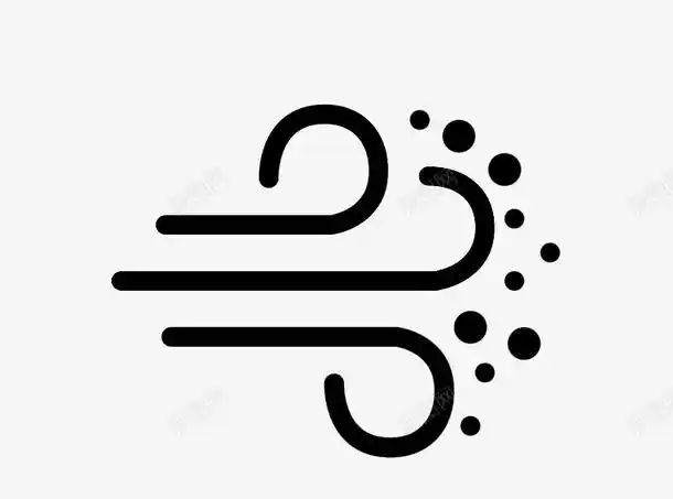 天气雾霾符号简笔画