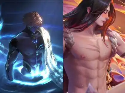 王者荣耀 #腹肌 #王者男友 这个系列我是看不腻 你们呢?#李白#橘右京