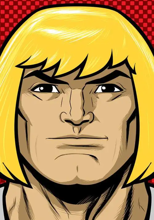 美国动漫英雄人物一寸相