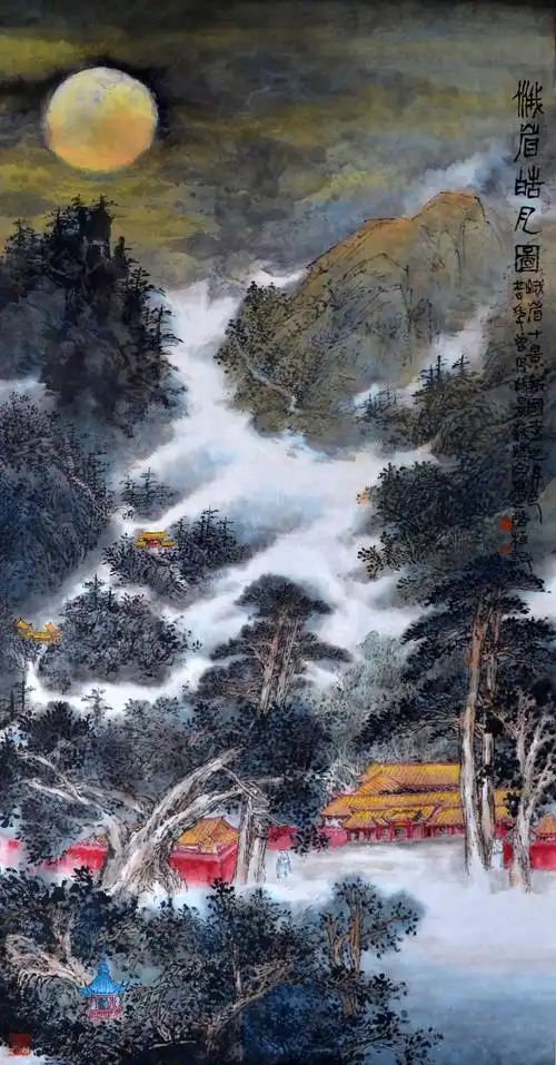 水墨丹青一世情 杨启桓山水画一百幅