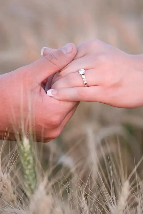 欧洲,欧洲人,握,信封,粉红色,粉红,一枚,浪漫,拿,拿着,装饰品,一个