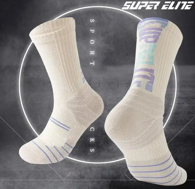 超级厚实的高帮篮球袜来啦!无论是在球场上遇 - 抖音