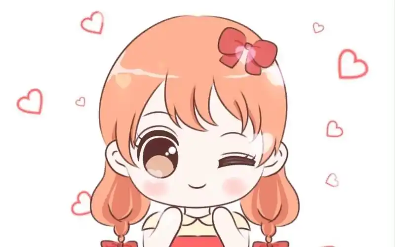 q版表情包#可爱萌妹子#10连图#客单展示