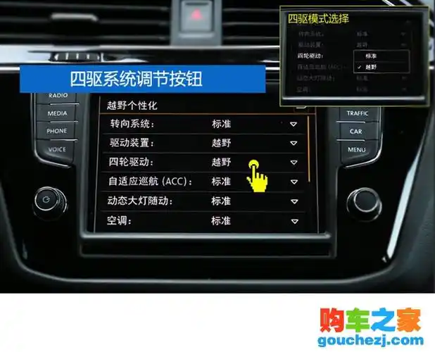 大众途观l各种按键图解途观l内部功能中文图解