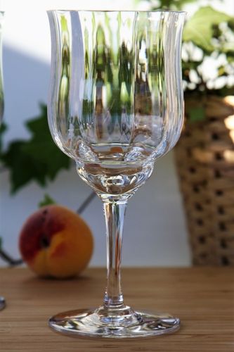 现货 中古法国baccarat巴卡拉经典capri系列法式水晶大号葡萄酒杯 券