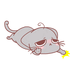 猫咪趴地上不高兴撒娇gif动图_动态图_表情包下载_soogif