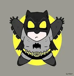 蝙蝠侠图标卡通头像