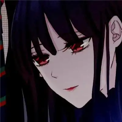 高冷御姐动漫黑暗系头像女