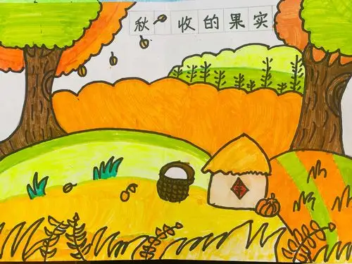 包头市第一实验小学南海分校——秋天"悄悄画"一年级作品投票