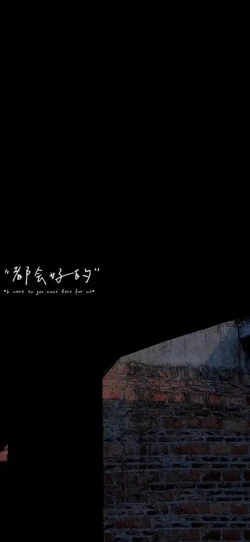 你心心念念的黑色锁屏壁纸