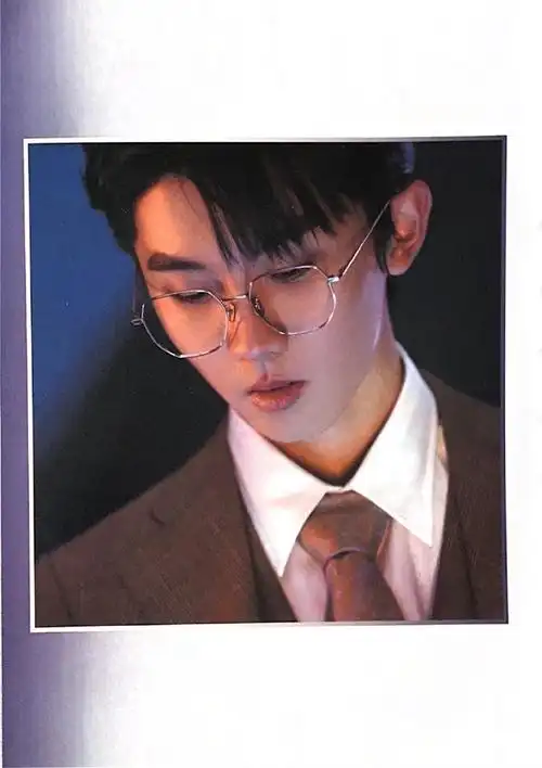 马嘉祺全员加速中#哪个好人扫描一下pb内页特别是金丝框眼镜的!