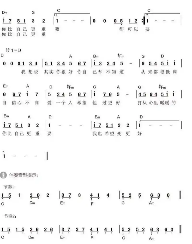 《暖暖》钢琴简谱 打卡第24天