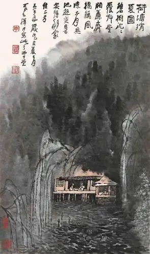 大师李可染山水画作品选赏