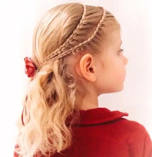 小公主扎发编发_编发_发型