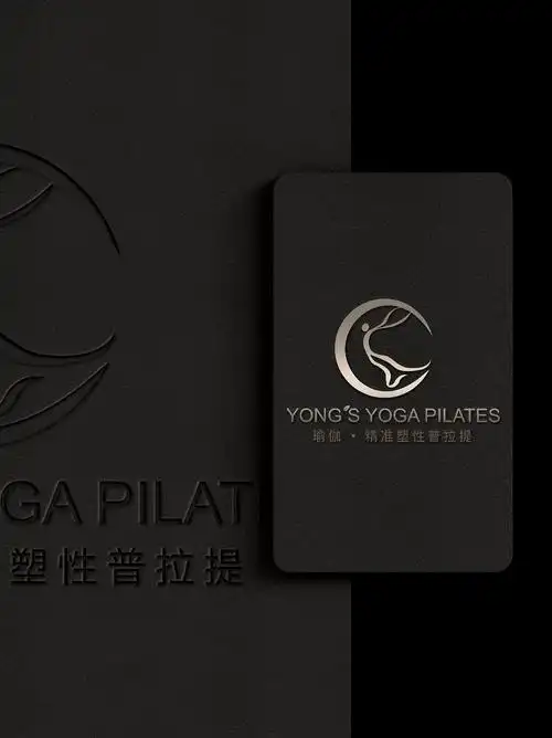 瑜伽塑形logo设计