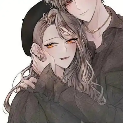 高冷的动漫情侣头像