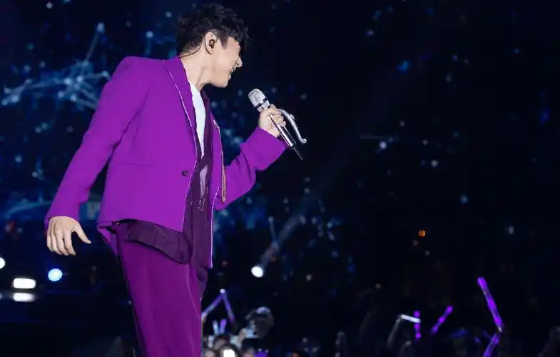 林俊杰首办香港户外演唱会,献唱张国荣经典,网红现场闹事被带走_观众