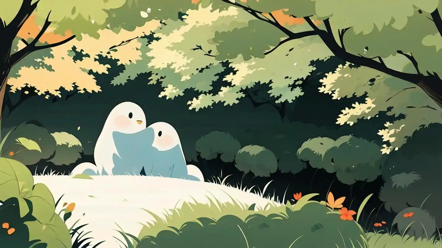 95唯美淡雅草坪壁纸精选91