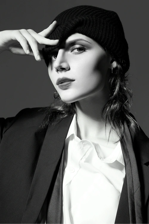 大片意境优雅高级色彩整容素材海报人物美容网红护肤性感小清新女模