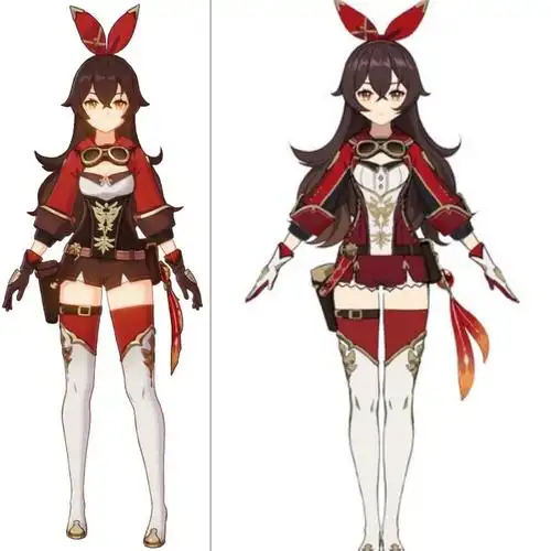 原神和谐对比图片 原神2.4河蟹修改立绘建模前后对比一览