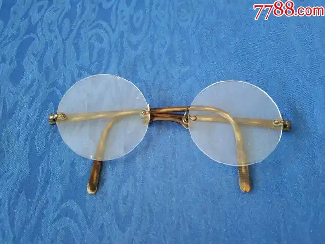 晚清民国纯水晶石头眼镜【性凉隔热防辐射耐腐蚀敛神养目消肿去热】老