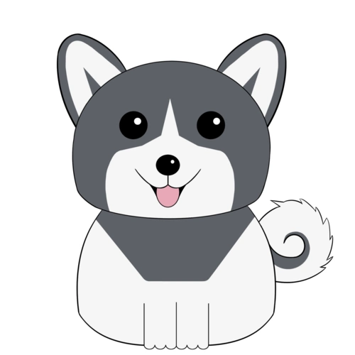 狗 卡通 宠物 可爱 狗汪星人 卡通