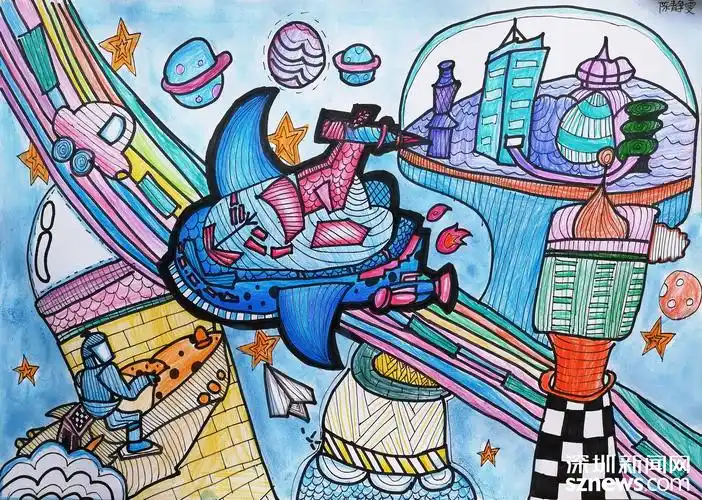 惊艳!光明区这群孩子心中的未来城市原来长这样