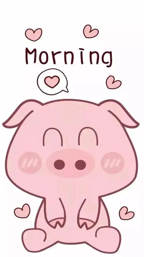 抖音最火猪猪头像和壁纸每张都是独一无二