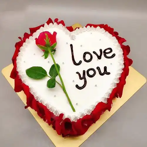 网红花瓣定制生日蛋糕新鲜现做送女友老婆生日纪念日惊喜七夕情人节