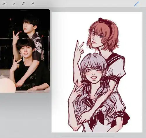 "我姐叫丁妙妙, 我叫严邈邈～.