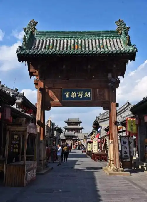 太原古县城的牌楼