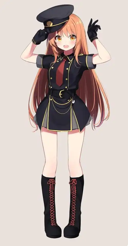 声声晚从neihan转采于2020-10-28 13:43:49军服 少女二次元 军装,制服