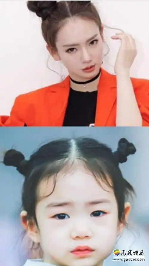 戚薇夫妇参加综艺节目戚薇翻白眼表情与女儿lucky翻白眼表情一模一样