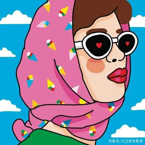 她4岁画画10岁立志做插画师她笔下小眼睛美女太好看了