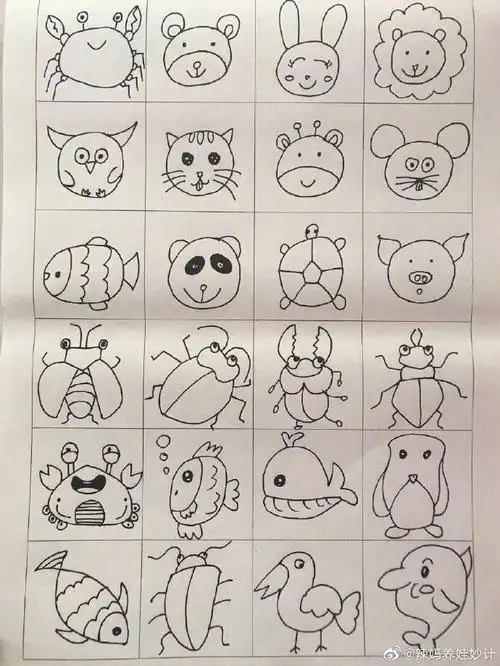 简单简笔画 | 动物