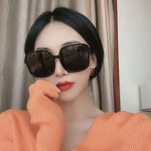 同款网红大脸显瘦偏光大框太阳眼镜明星gm墨镜情侣款高清男士女生
