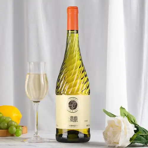 张裕官方单瓶甜750ml白葡萄酒馥晚采甜女士酒甜型甜型葡萄酒含贵腐