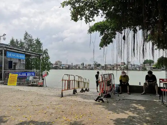 之江门古劳水乡 写美篇   石板沙是西江中一个小岛,岛上有两个码头