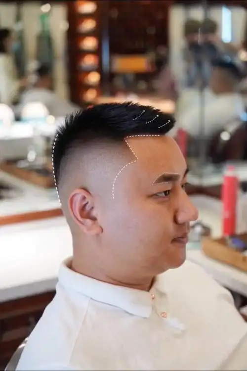 先生男士理发馆成成熟男人的发型